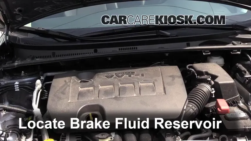 2014 Toyota Corolla S 1.8L 4 Cyl. Brake Fluid